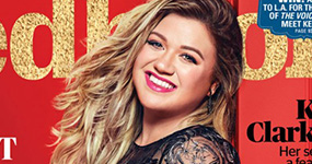 Kelly Clarkson: cuando estoy gorda soy feliz (Redbook)