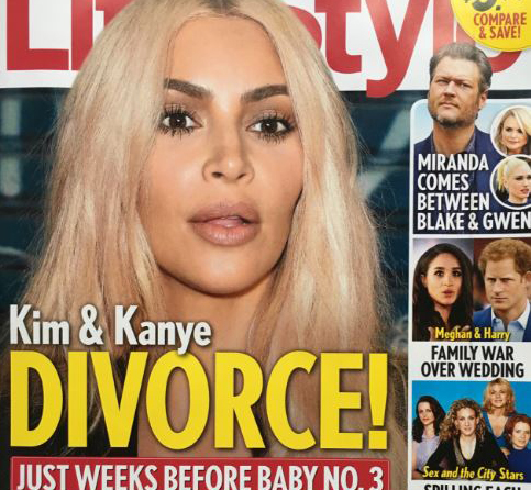 kim kanye divorce las