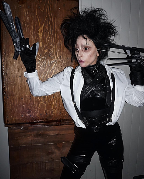 lady gaga edward scissorhands