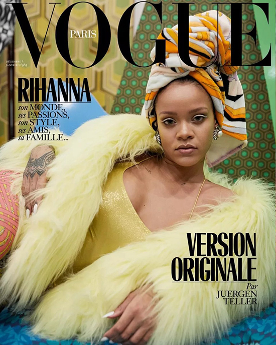 rihanna vogue paris 1 preview