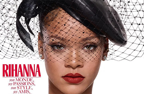 rihanna vogue paris