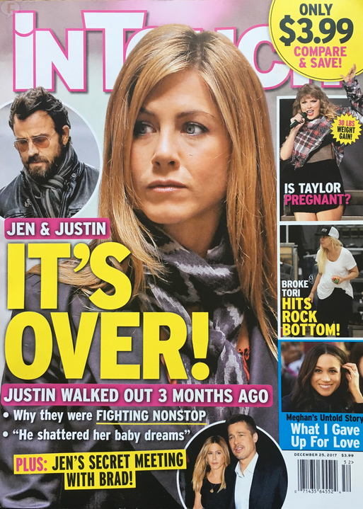 Jennifer Aniston Justin Theroux Marriage Over intouch