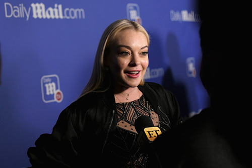 Lindsay Lohan DailyMail com DailyMailTV Holiday