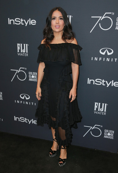 Salma Hayek Hollywood Foreign Press Association event