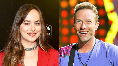 dakota johnson chris martin smiling