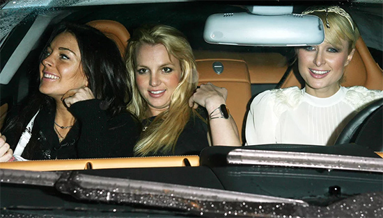 holy trinity lindsay britney paris