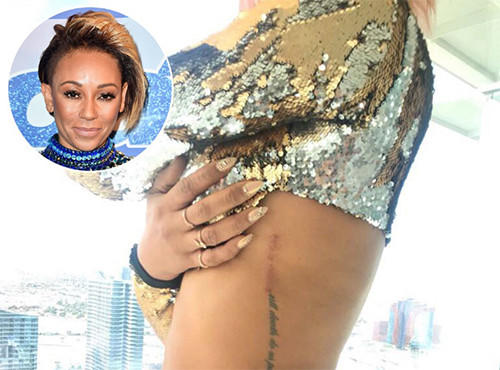 mel b tattoo gross