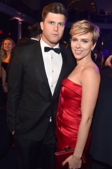 scarlett johansson colin jost