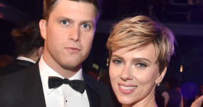 Scarlett Johansson y Colin Jost hacen público su romance