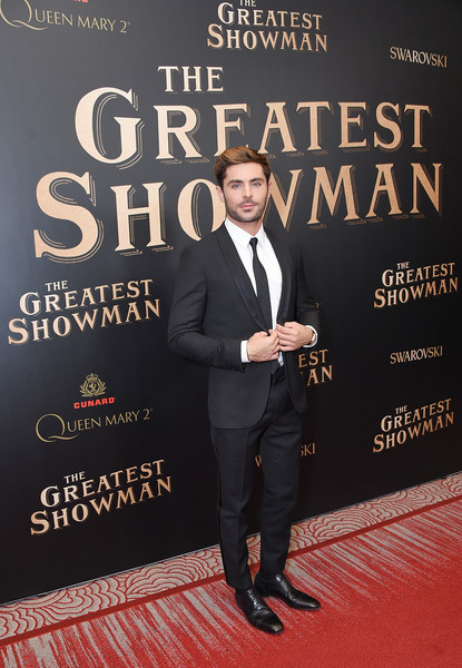 zac efron Greatest Showman World Premiere