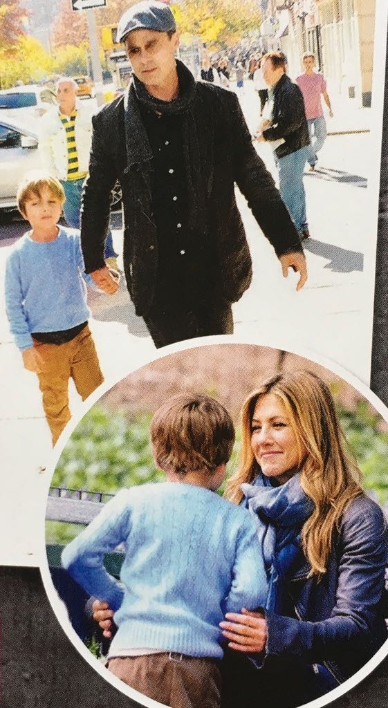 Brad Pitt Knox Jennifer Aniston child