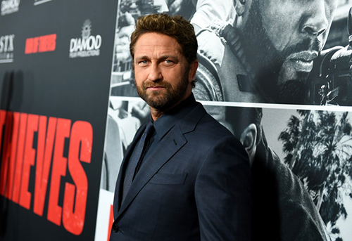 Gerard Butler STX Films Den Thieves premier