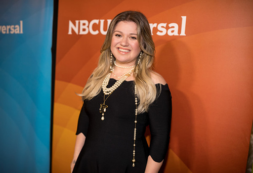 Kelly Clarkson 2018 NBCUniversal Winter Press