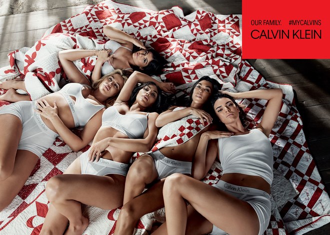 Kim Kardashian, Kylie Jenner (y las demás) para Calvin Klein!!