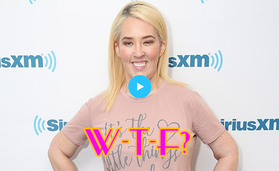 mama june weird screen