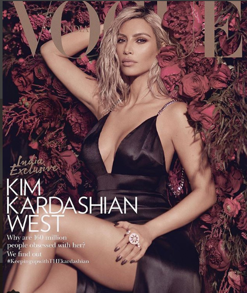 Kim k Vogue india