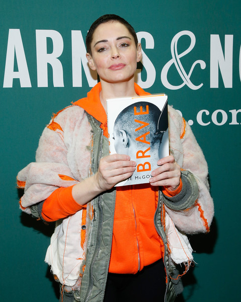 Rose McGowan Signs Copies Memoir Brave