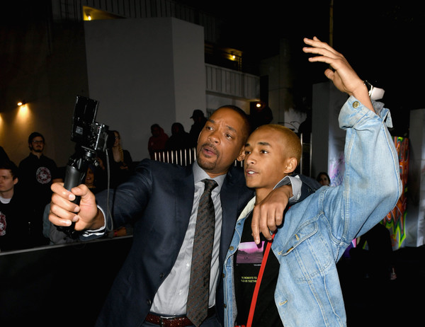 Will Smith Jaden Smith Premiere bright