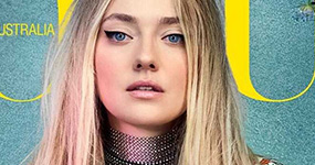 Dakota Fanning en Vogue Australia