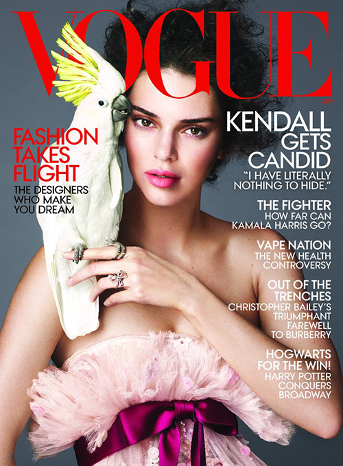 Kendall Jenner Vogue Cover April 2018