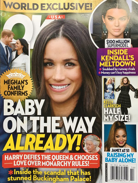 Meghan Markle Baby On Way OK