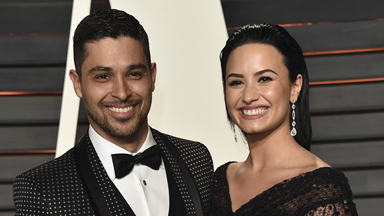 demi lovato wilmer valderrama happy