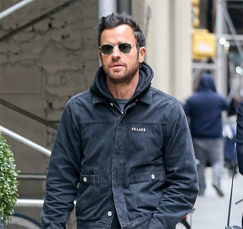 justin theroux walking