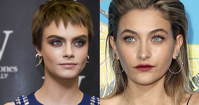 Paris Jackson y Cara Delevingne besándose!