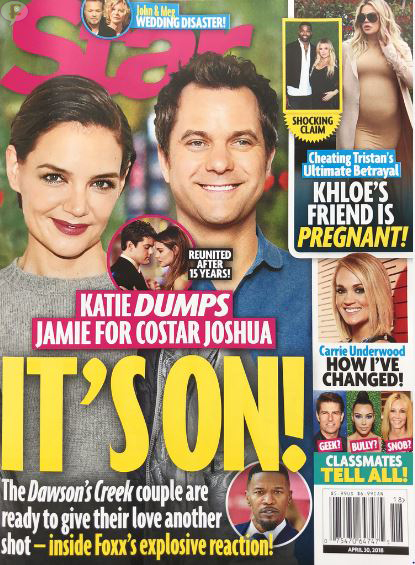 Katie Holmes Dumped Jamie Foxx Joshua Jackson