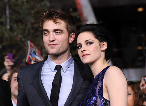 Rob pattinson kristen stewart Premiere Twilight Saga