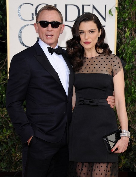 daniel craig rachel weisz 70th annual golden globe awards