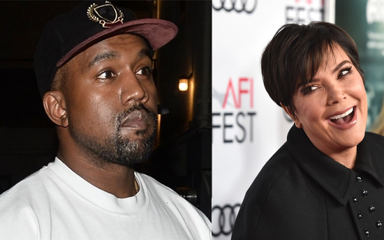 kanye west pelea con kris jenner