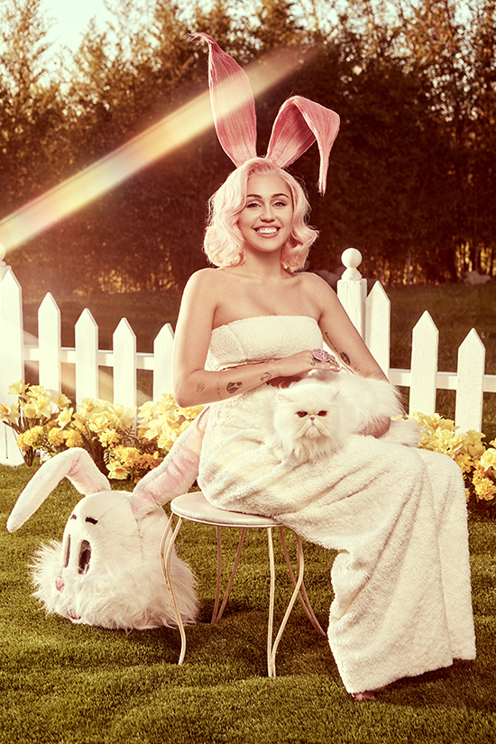 miley cyrus easter pic