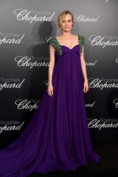 Diane Kruger Trophee Chopard Photocall Cannes