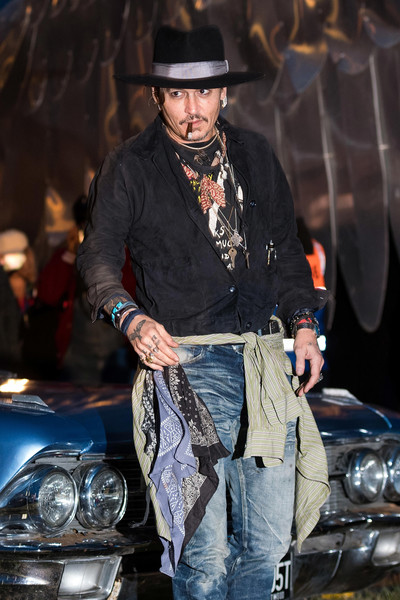 Johnny Depp Glastonbury Festival 2017 Day