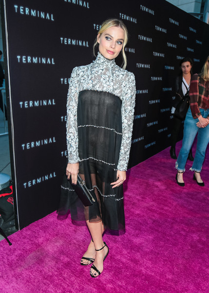 Margot Robbie Premiere RLJE Films Terminal