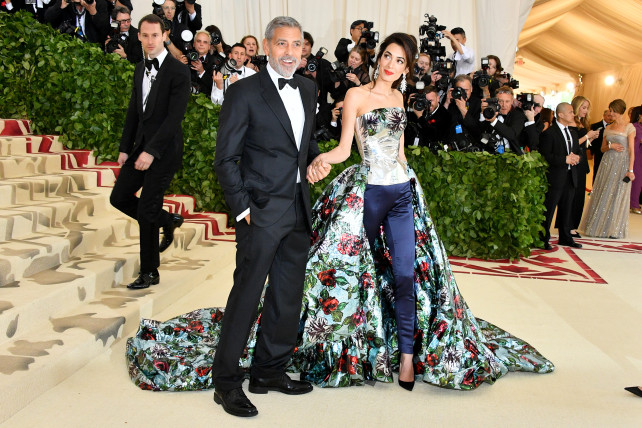 amal george clooney met gala 2018