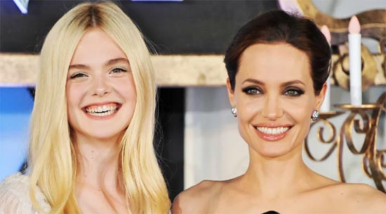 elle fanning angelina jolie