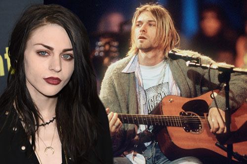 frances bean kurt cobain guitar