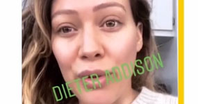 Hilary Duff se queja de su vecino fumón en las redes sociales