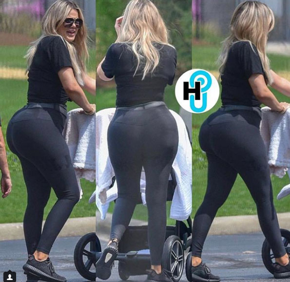 khloe huge fatass post baby