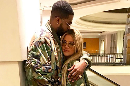 khloe tristan kiss