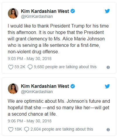 kim tweets white house