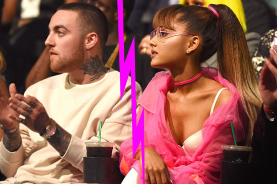 mac miller ariana grande split