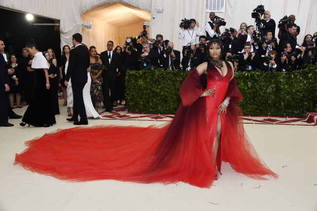 nicki minaj met gala 2018