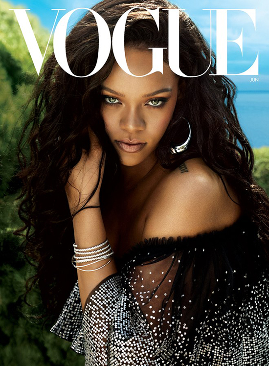 rihanna vogue june 2018 cover