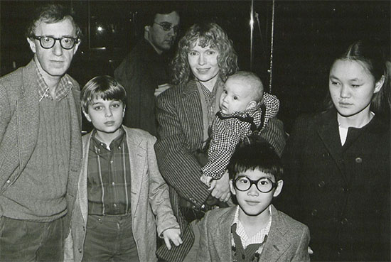 woody allen mia farrow chilldren soon yi