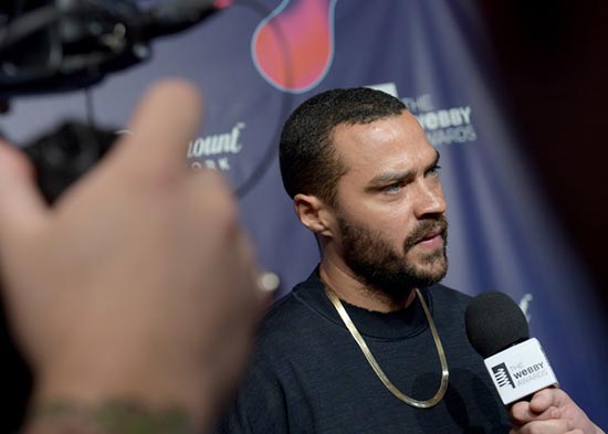 Jesse Williams 22nd Annual Webby Awards Arrivals