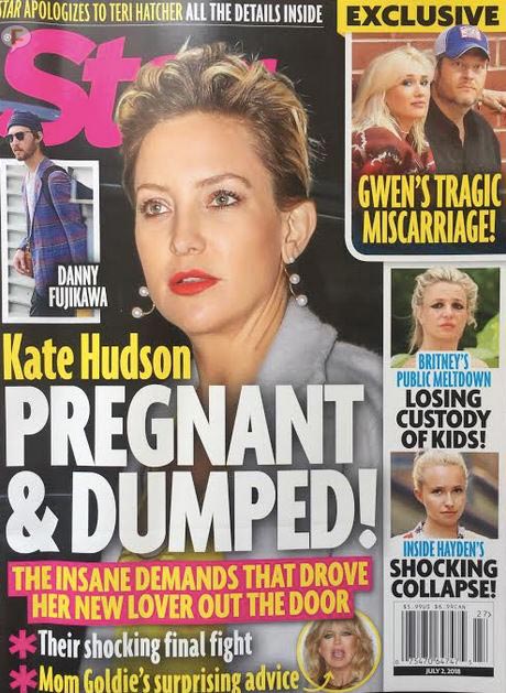 Kate Hudson pregnant Dumped star