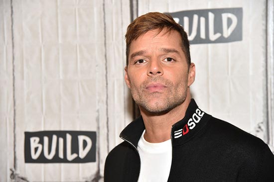 Ricky Martin Celebrities Visit Build June 2018